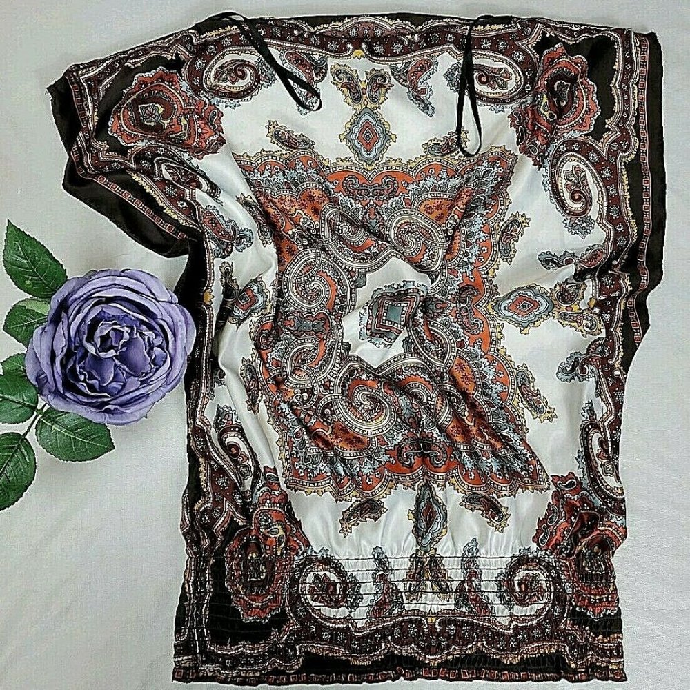 BCX Women's Blouse top Large